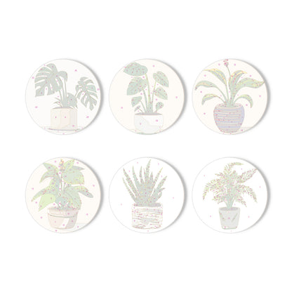 Paint by Numbers Coasters #9