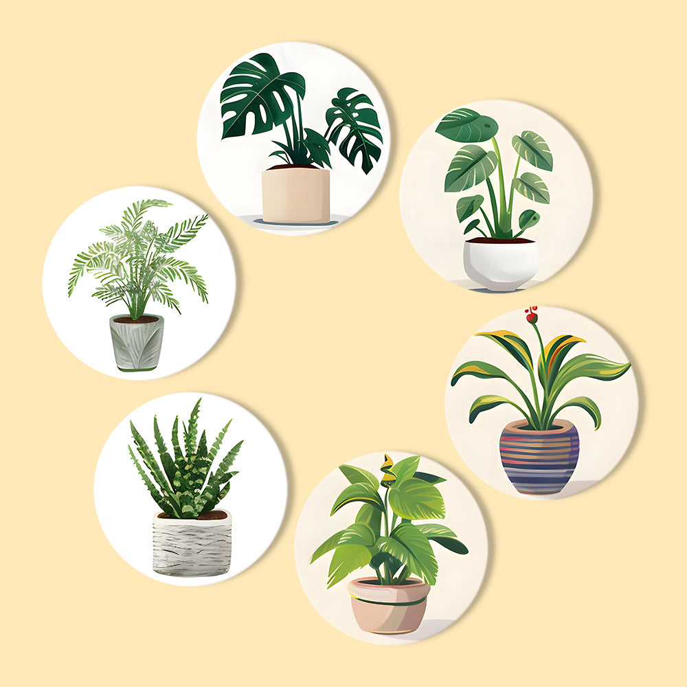 Paint by Numbers Coasters #9