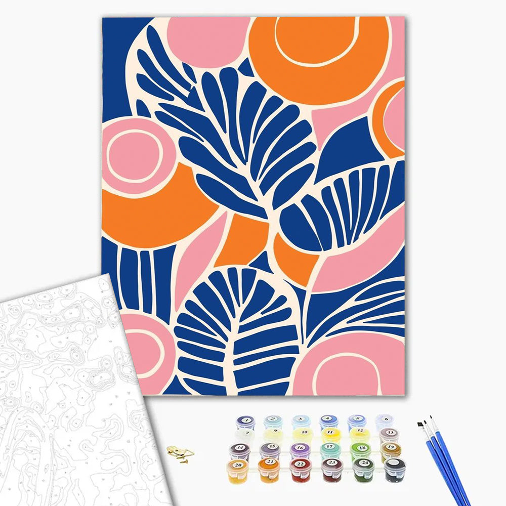 Passionate Symphony of Colors- Paint by Numbers Kits