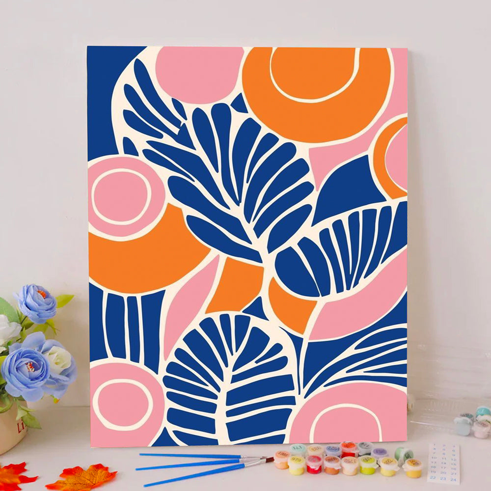 Passionate Symphony of Colors- Paint by Numbers Kits