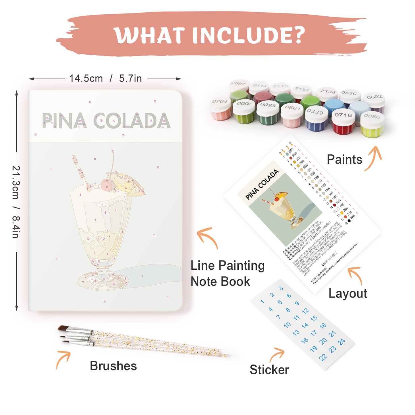 Pina Colada PBN Notebook