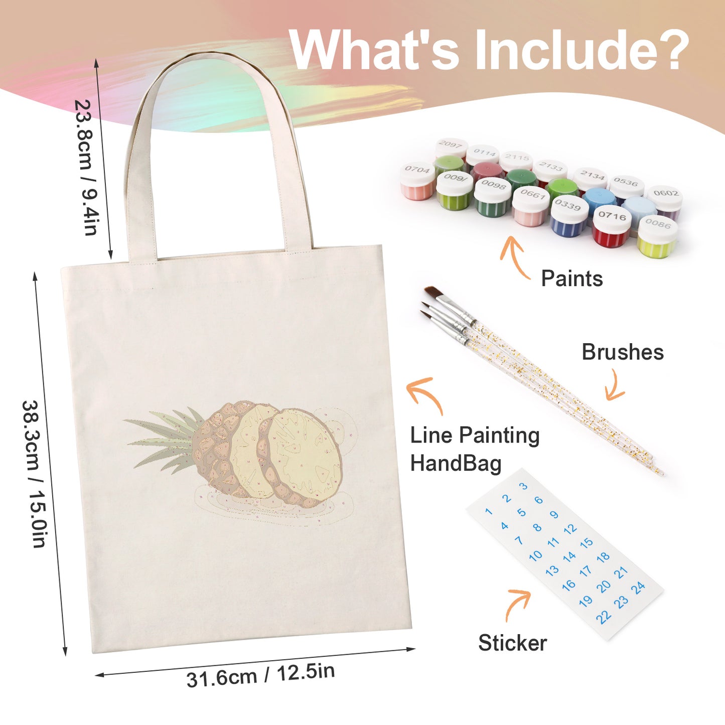 Pineapple PBN Bag