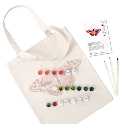 Pink Butterfly PBN Bag