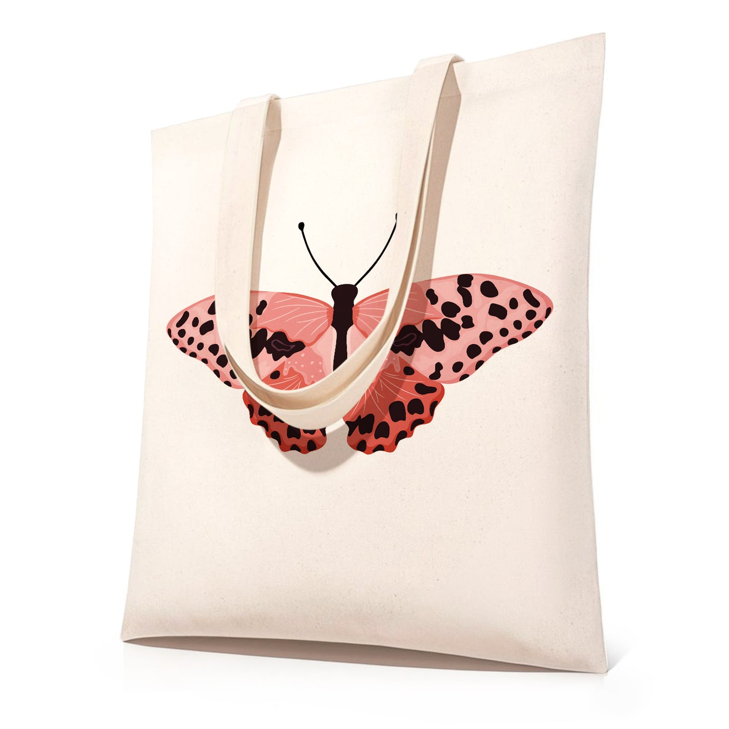 Pink Butterfly PBN Bag