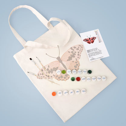 Pink Butterfly PBN Bag