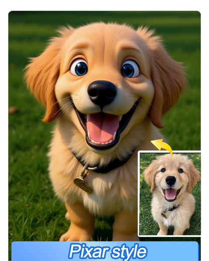 CUSTOM PAINT BY NUMBERS KIT - Custom Your Pet Photo