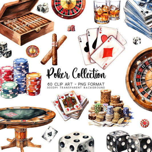Poker Collection - Paint by Numbers Kits