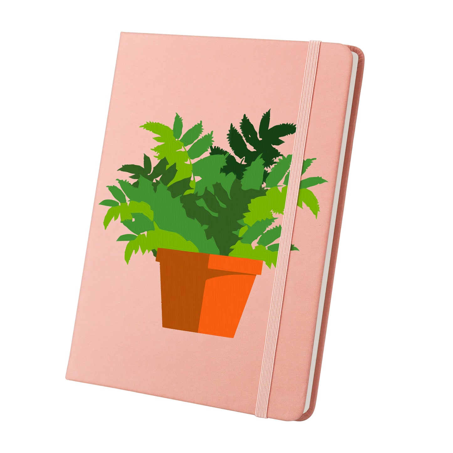 Potted Plants PBN Notebook