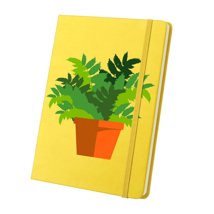 Potted Plants PBN Notebook