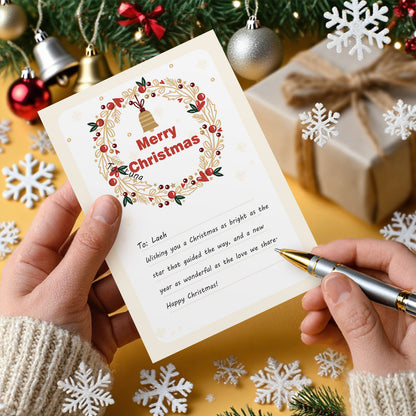 Reindeer PBN Poster Card