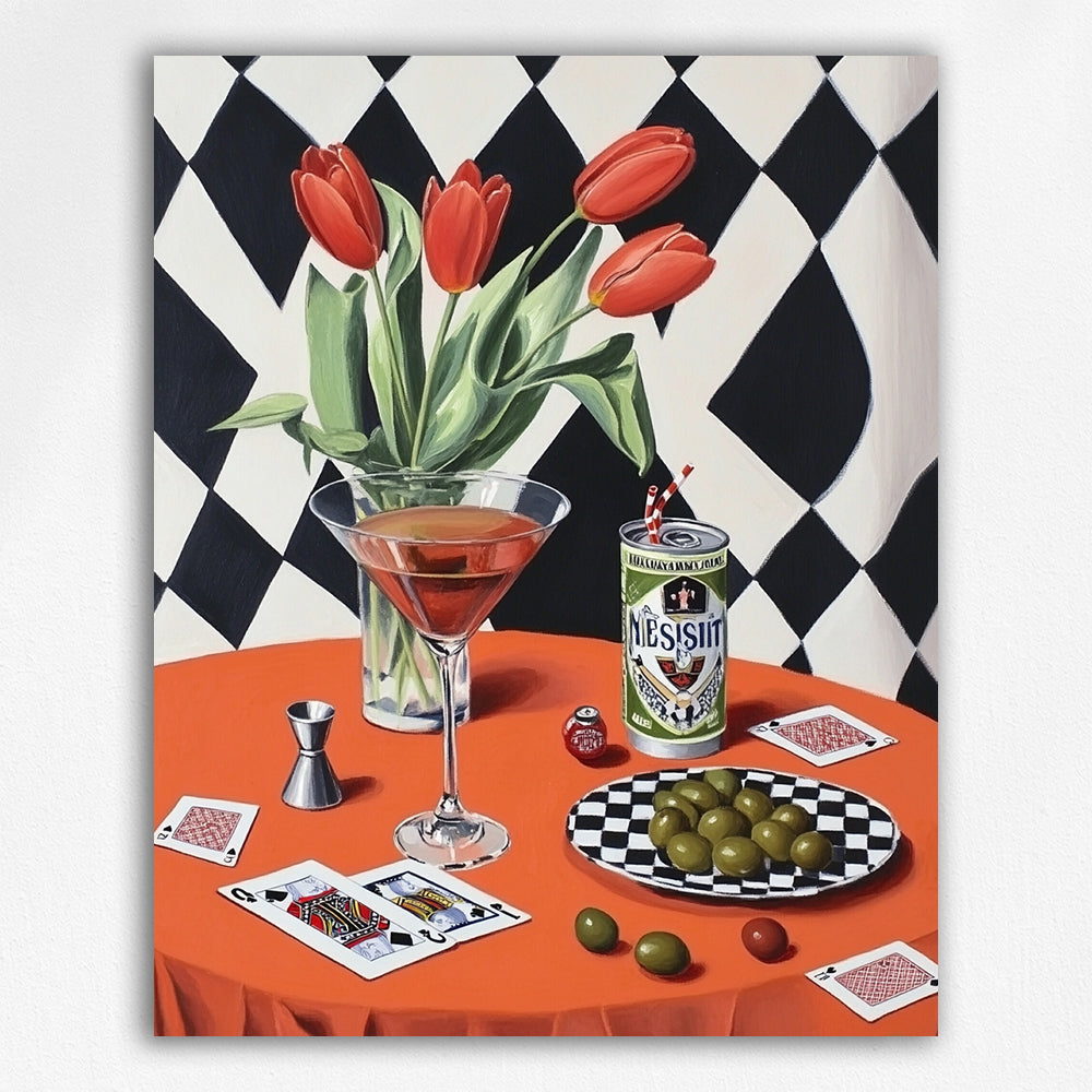 „Bunter Kuchen“ Originalserie von Maikoo™Malen nach Zahlen Nr. 13 