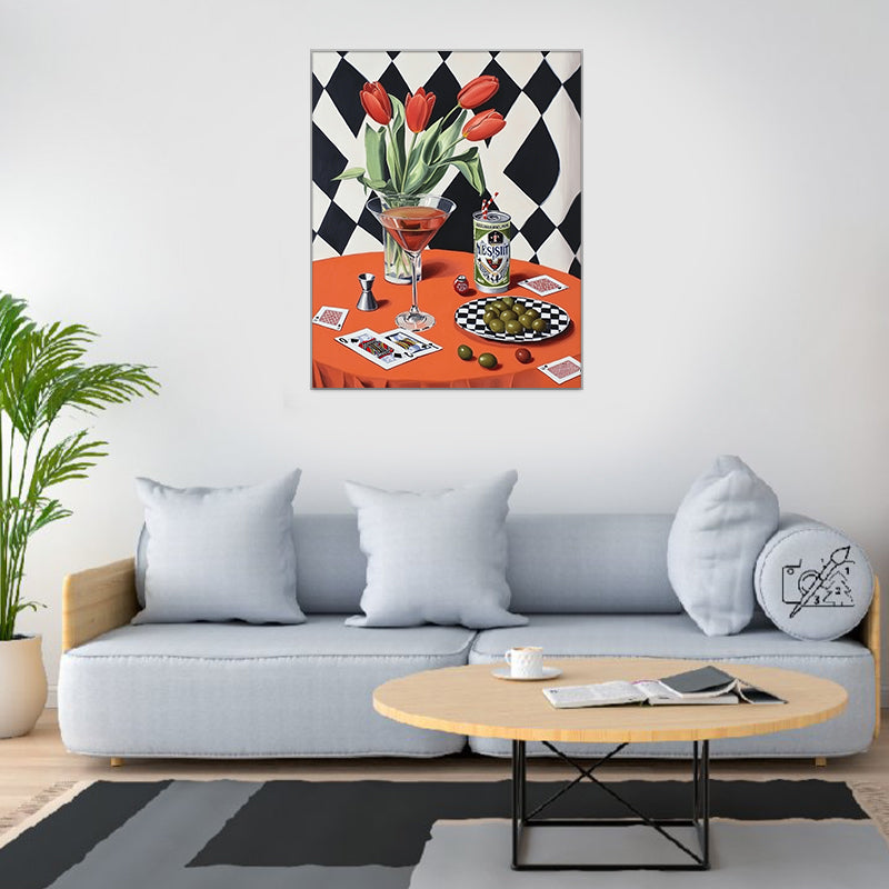 „Bunter Kuchen“ Originalserie von Maikoo™Malen nach Zahlen Nr. 13 