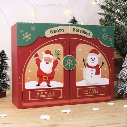Santa Claus-PBN Calendar Gift Box