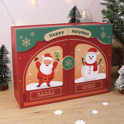Santa Claus-PBN Calendar Gift Box