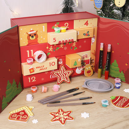 Santa Claus-PBN Calendar Gift Box