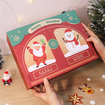 Santa Claus-PBN Calendar Gift Box