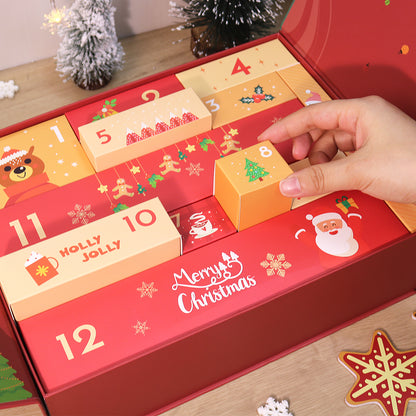 Santa Claus-PBN Calendar Gift Box