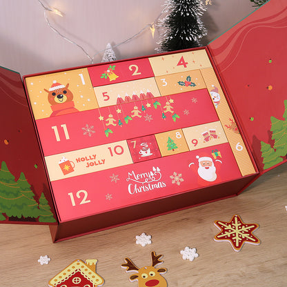 Santa Claus-PBN Calendar Gift Box