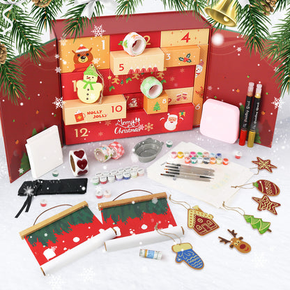 Santa Claus-PBN Calendar Gift Box