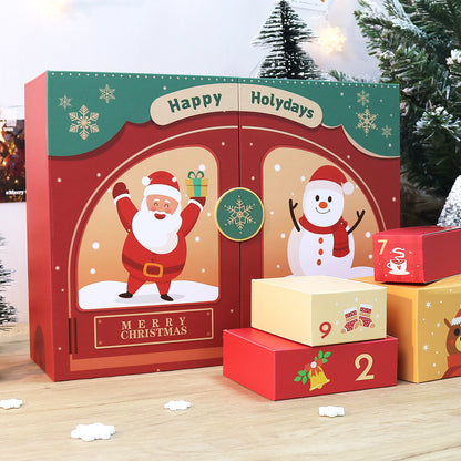 Santa Claus-PBN Calendar Gift Box