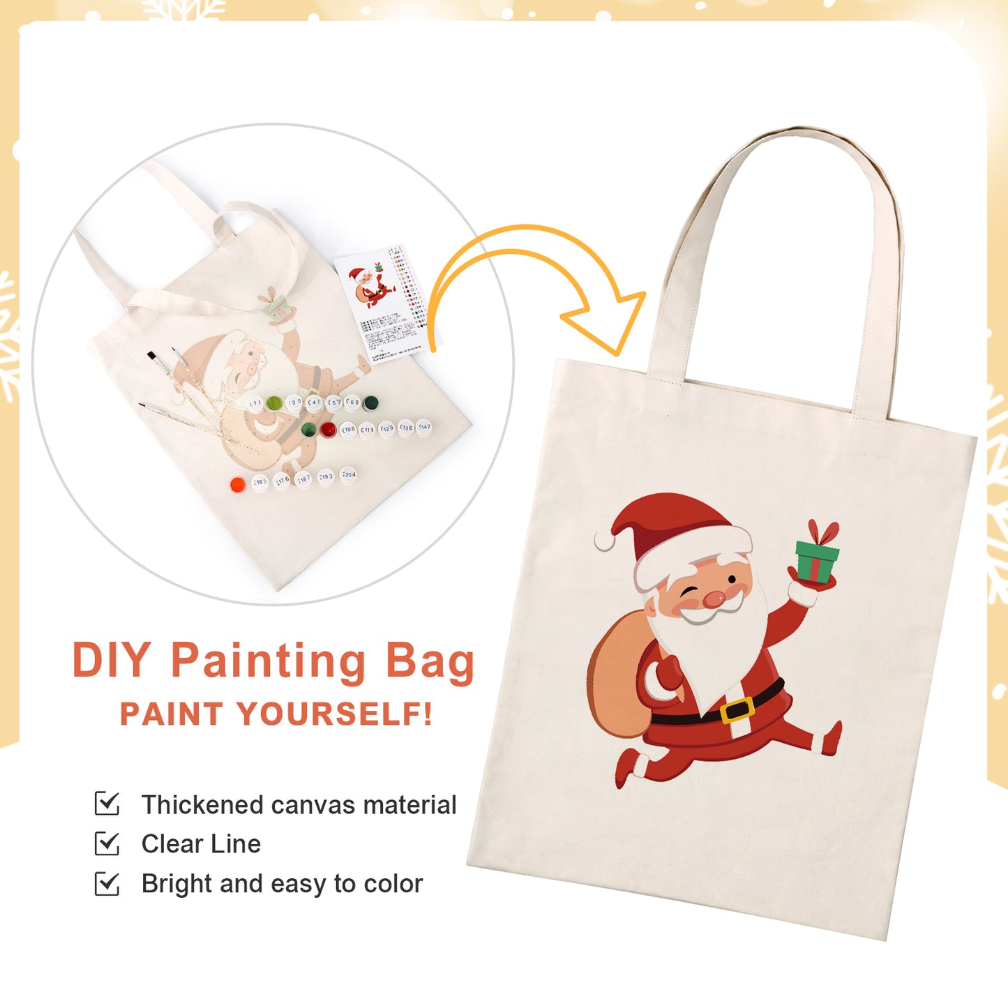 Santa Claus PBN Bag