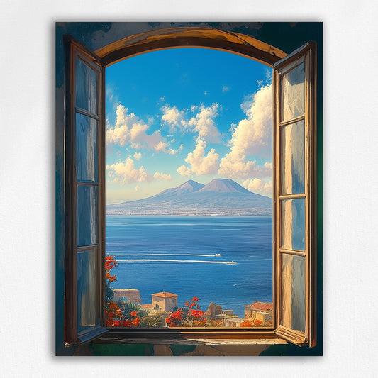 Sea and Sky are One Color - Paint by Numbers Kits