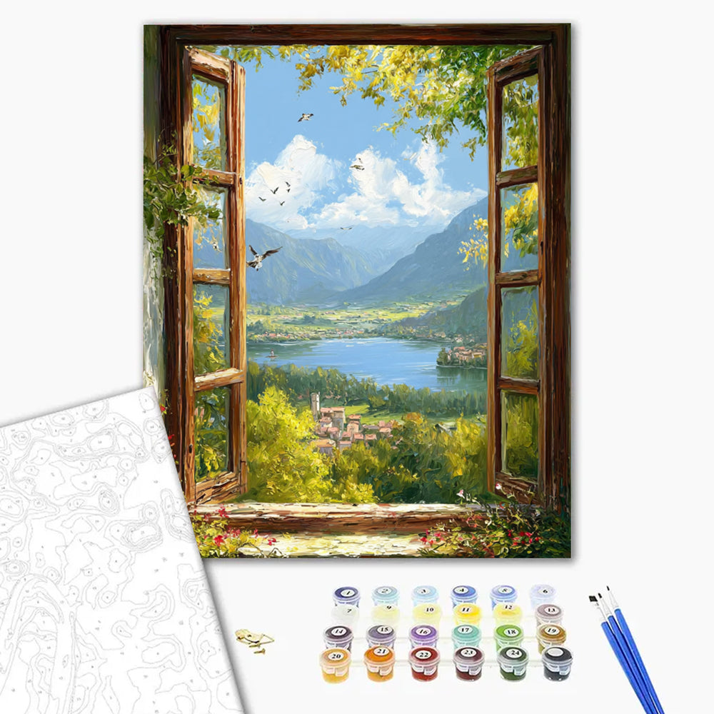 Sky and Seagulls - Paint by Numbers Kits