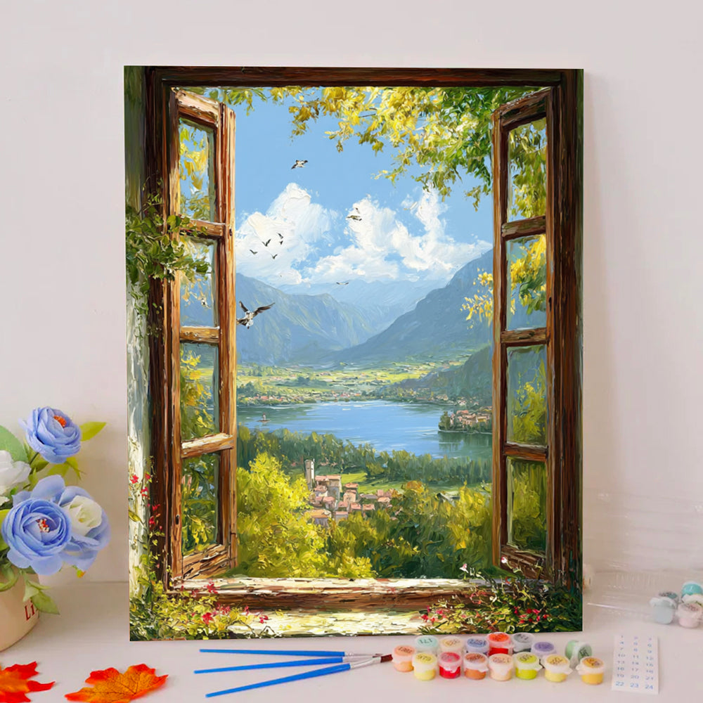 Sky and Seagulls - Paint by Numbers Kits