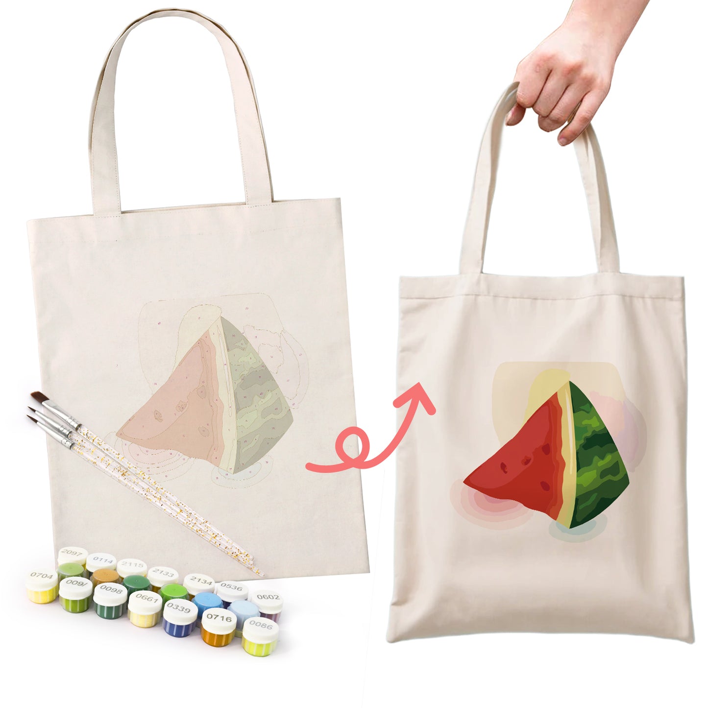 Watermelon PBN Bag