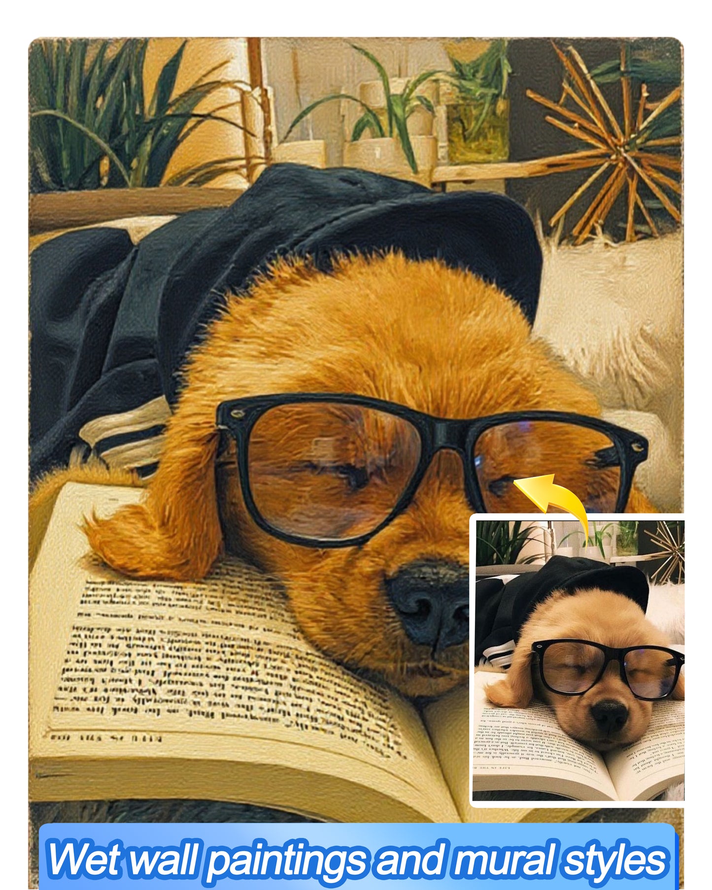 CUSTOM PAINT BY NUMBERS KIT - Custom Your Pet Photo