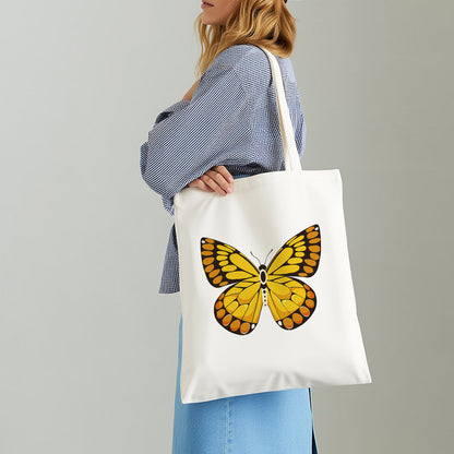 Yellow Butterfly PBN Bag