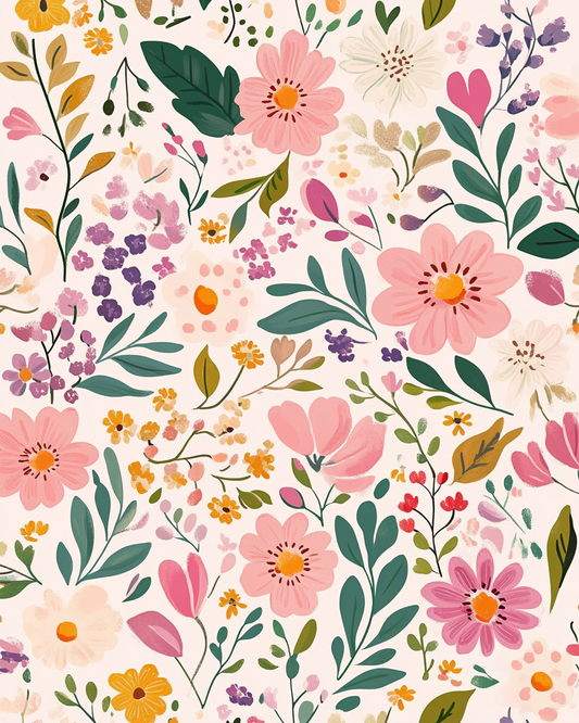 Bountiful petals Paint by Number