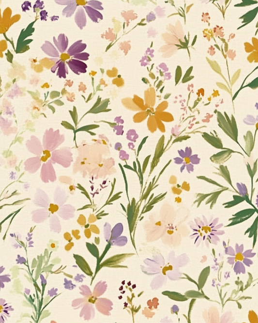 Lush blooms Paint by Numbers