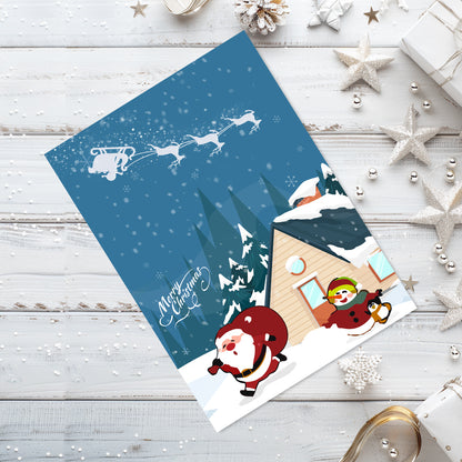 Paint by Numbers Christmas Card #4
