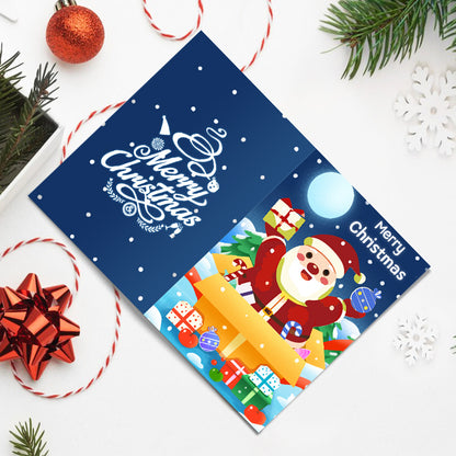 Paint by Numbers Christmas Card #2