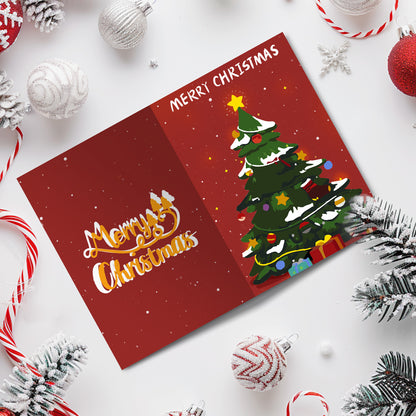 Paint by Numbers Christmas Card #3