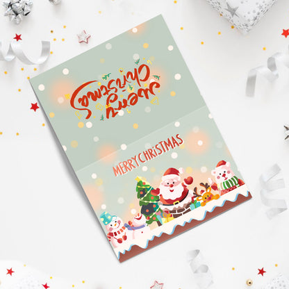 Paint by Numbers Christmas Card #5