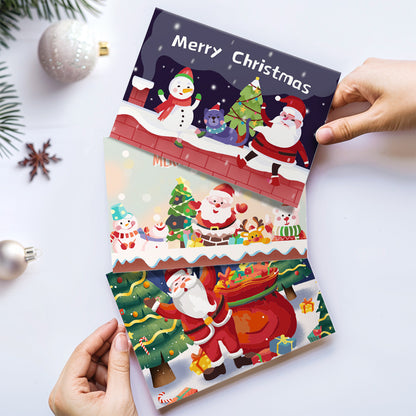 Paint by Numbers Christmas Card #5