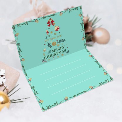 Paint by Numbers Christmas Card #4