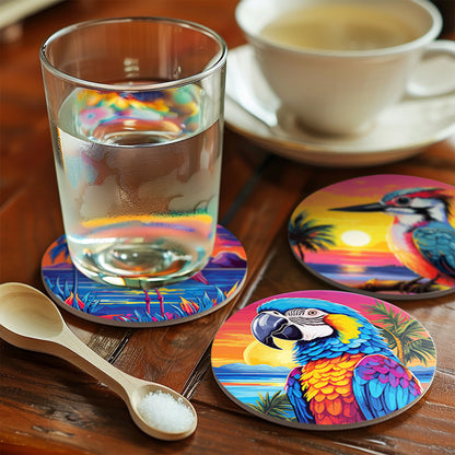 Paint by Numbers Coasters #1
