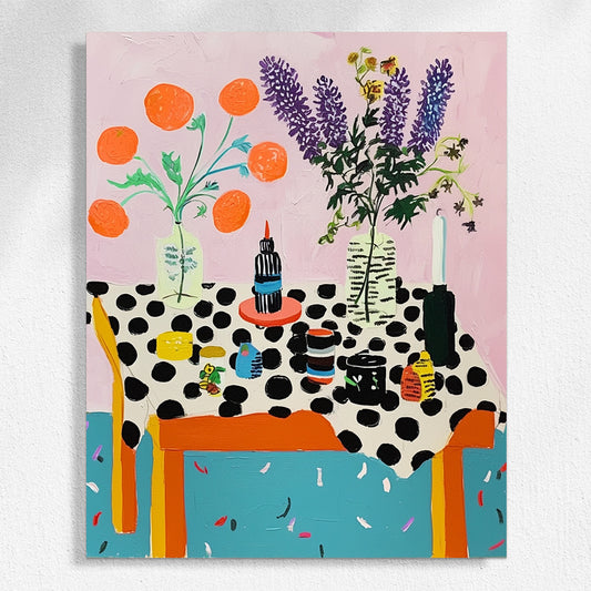 Still Life on the Table - Paint by Numbers Kit